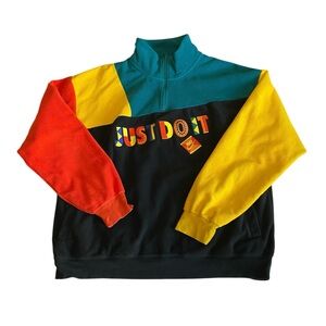 Nike Multicolor Urban Jungle Reissue 1/2 Fleece Sweater